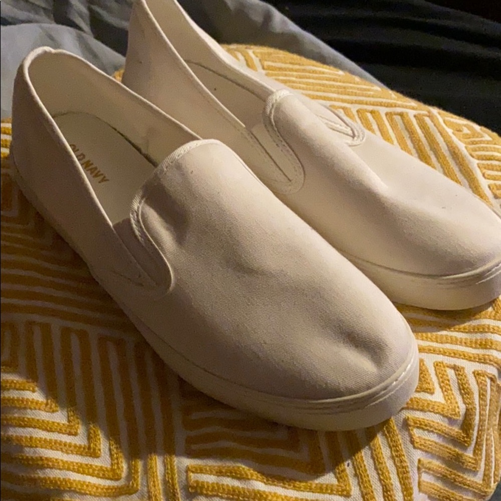 White sneakers